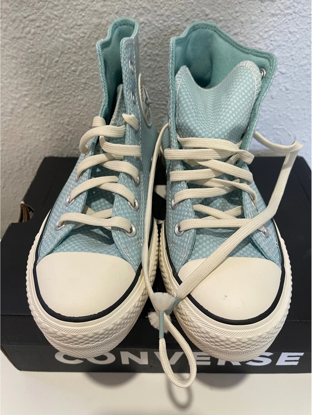 Converse Chuck Taylor All Star High Top Sneakers in Light Te
